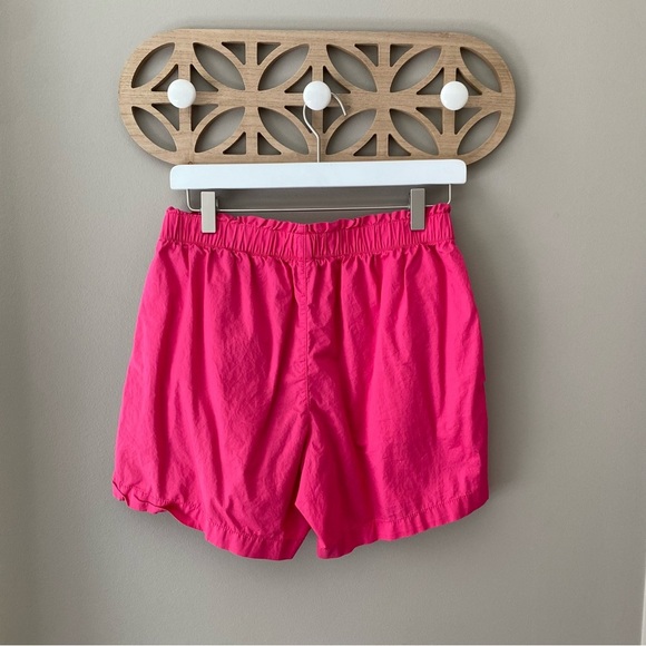 Old Navy High Rise Pull On Shorts Pink Sz Small - Picture 3 of 4